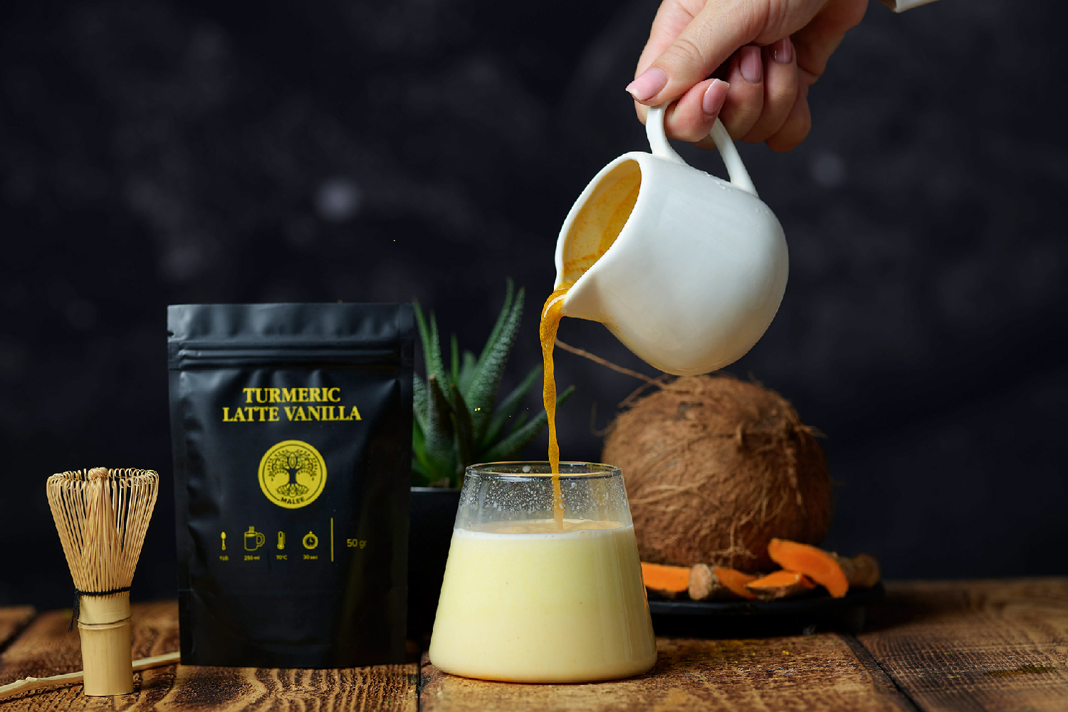 Ceai Turmeric Vanilla Latte